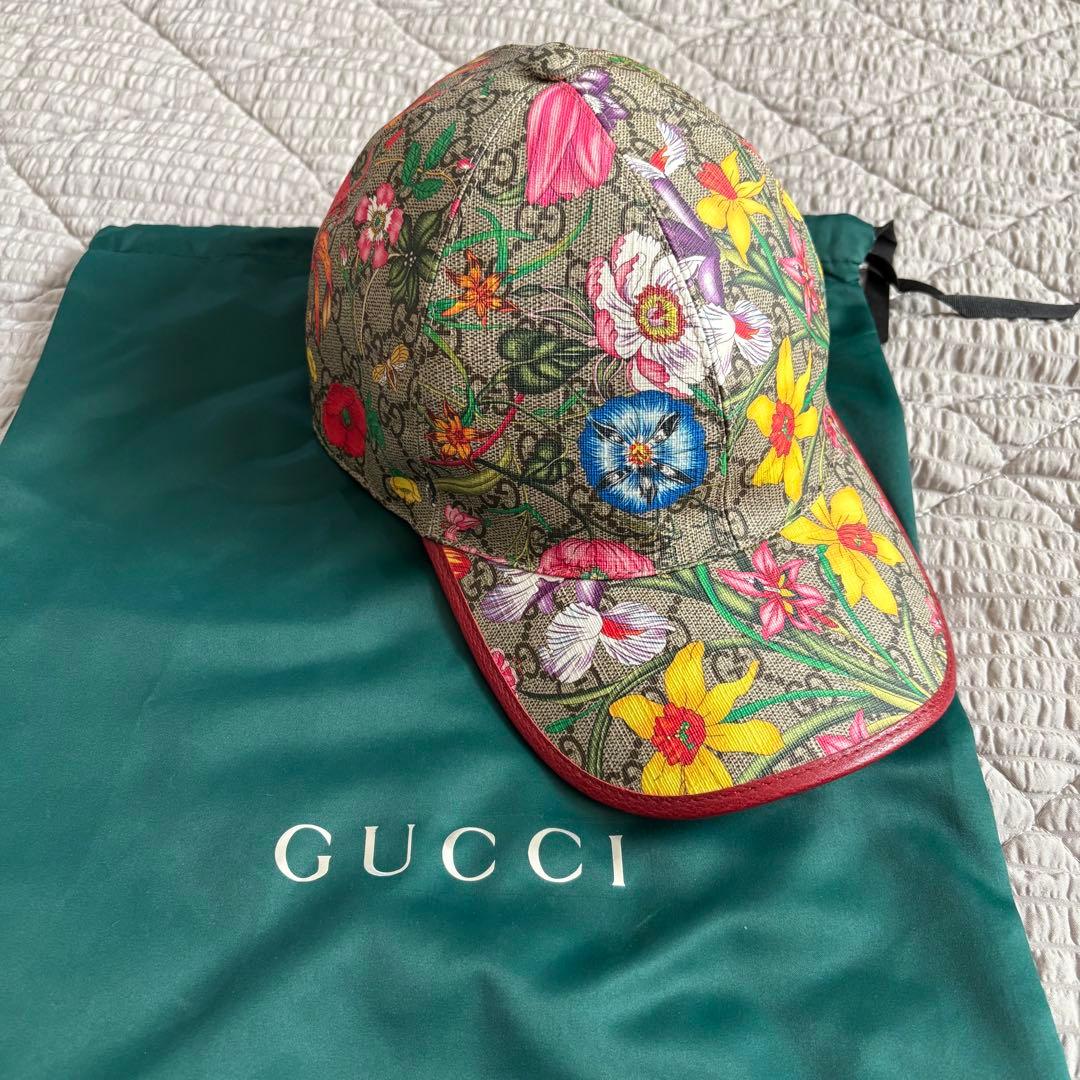 Inked Chick様フローラ花柄レア帽子キャップ