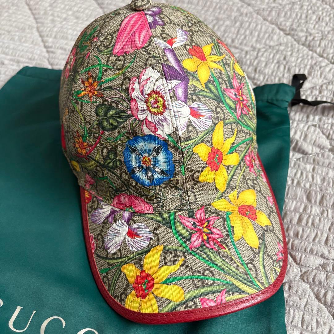 Inked Chick様フローラ花柄レア帽子キャップ