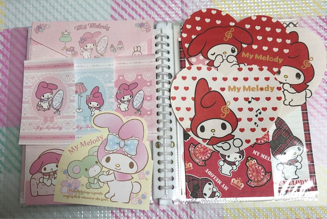 サンリオ　おすそ分けファイル　メモ帳　バラメモ　キティ　キキララ マイメロ