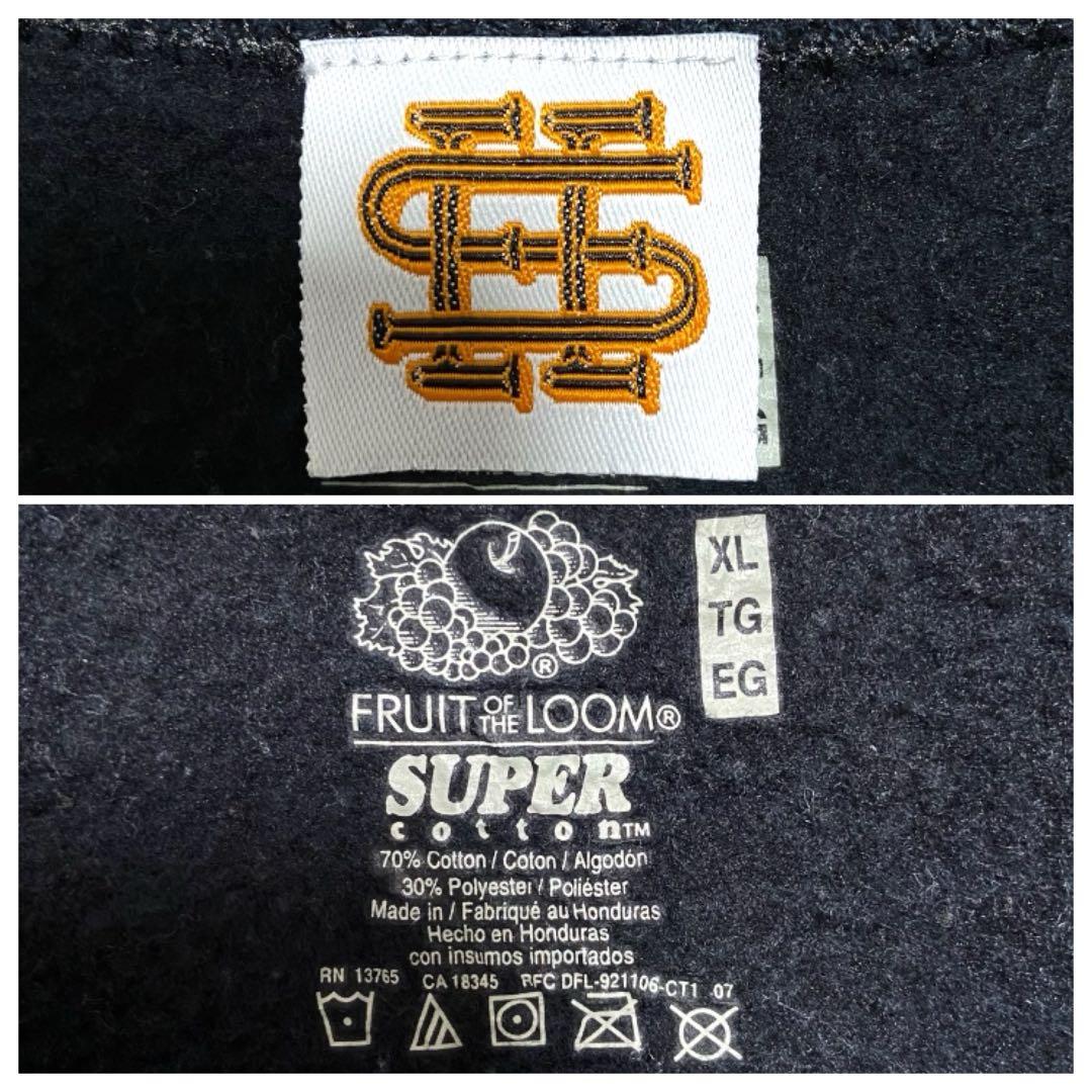 【希少XL・肉厚生地】 SEE SEE スウェット 黒 フルーツボディ