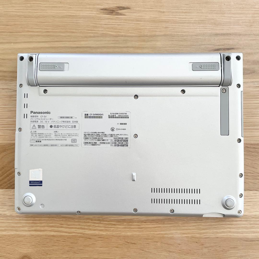 【バッテリー超優良！】レッツノート SV9 第10世代 16GB SSD256