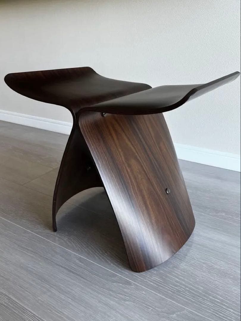 柳宗理　バタフライスツール　天童木工