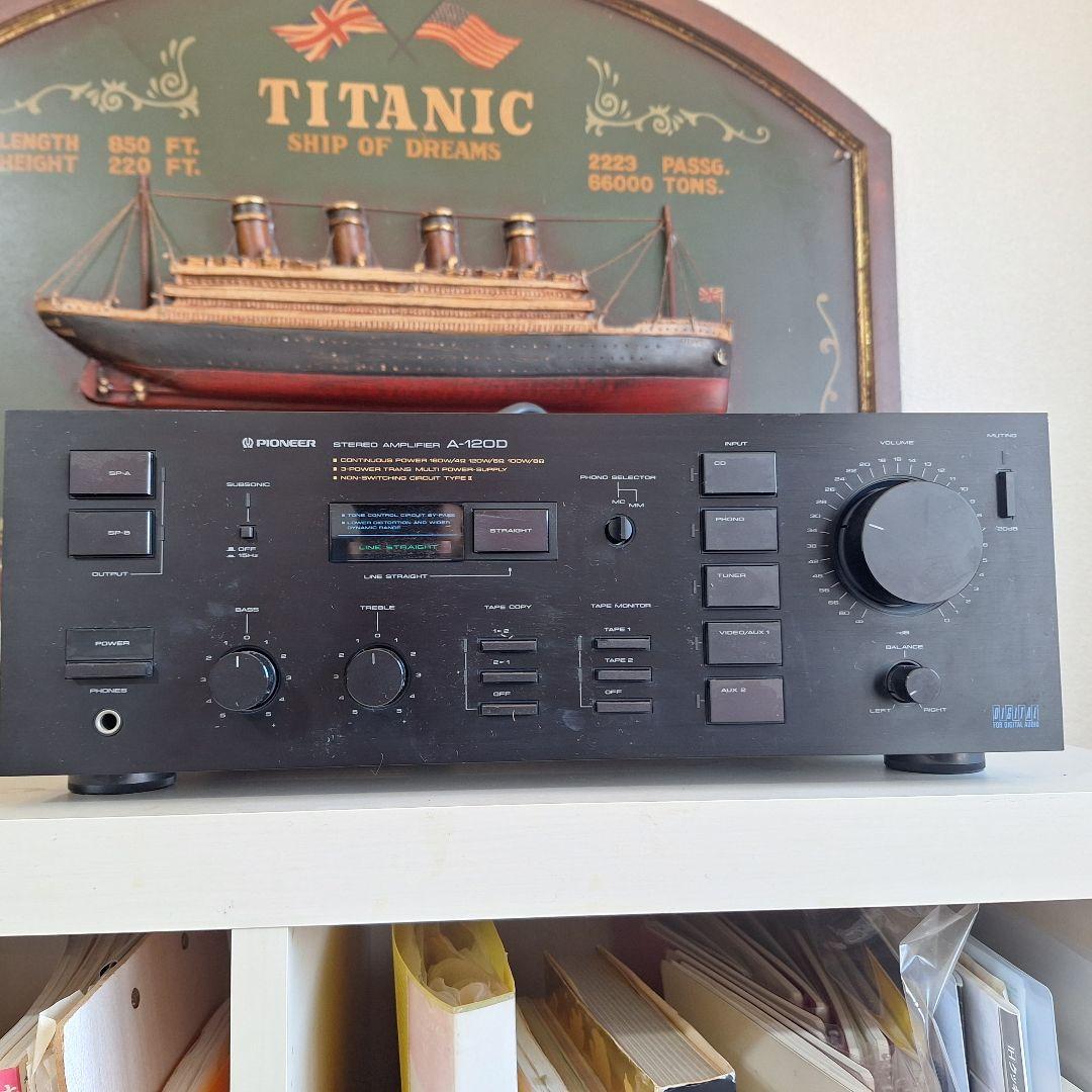 Pioneer A-120D　プリメインアンプ　ヴィンテージ　アンティーク