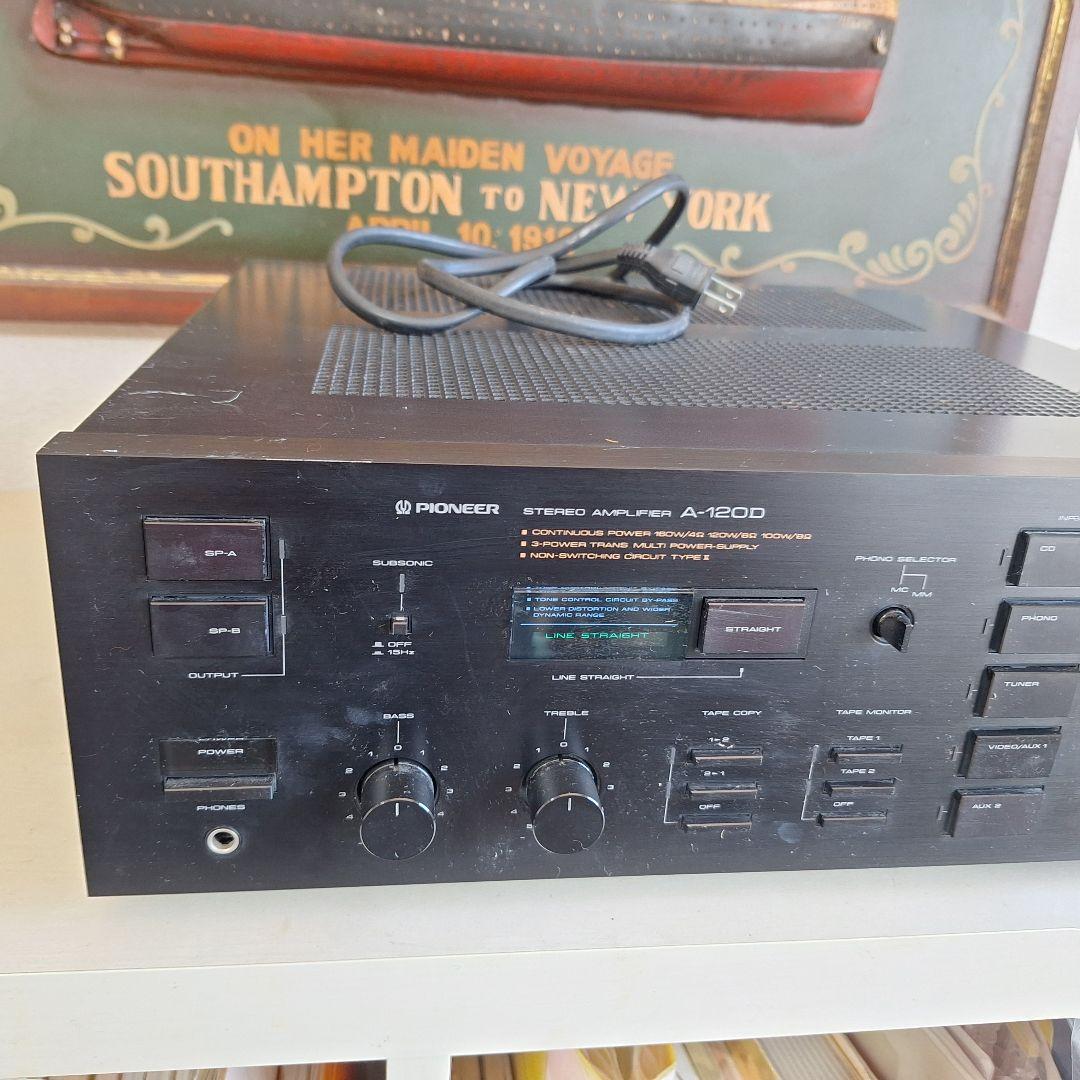 Pioneer A-120D　プリメインアンプ　ヴィンテージ　アンティーク