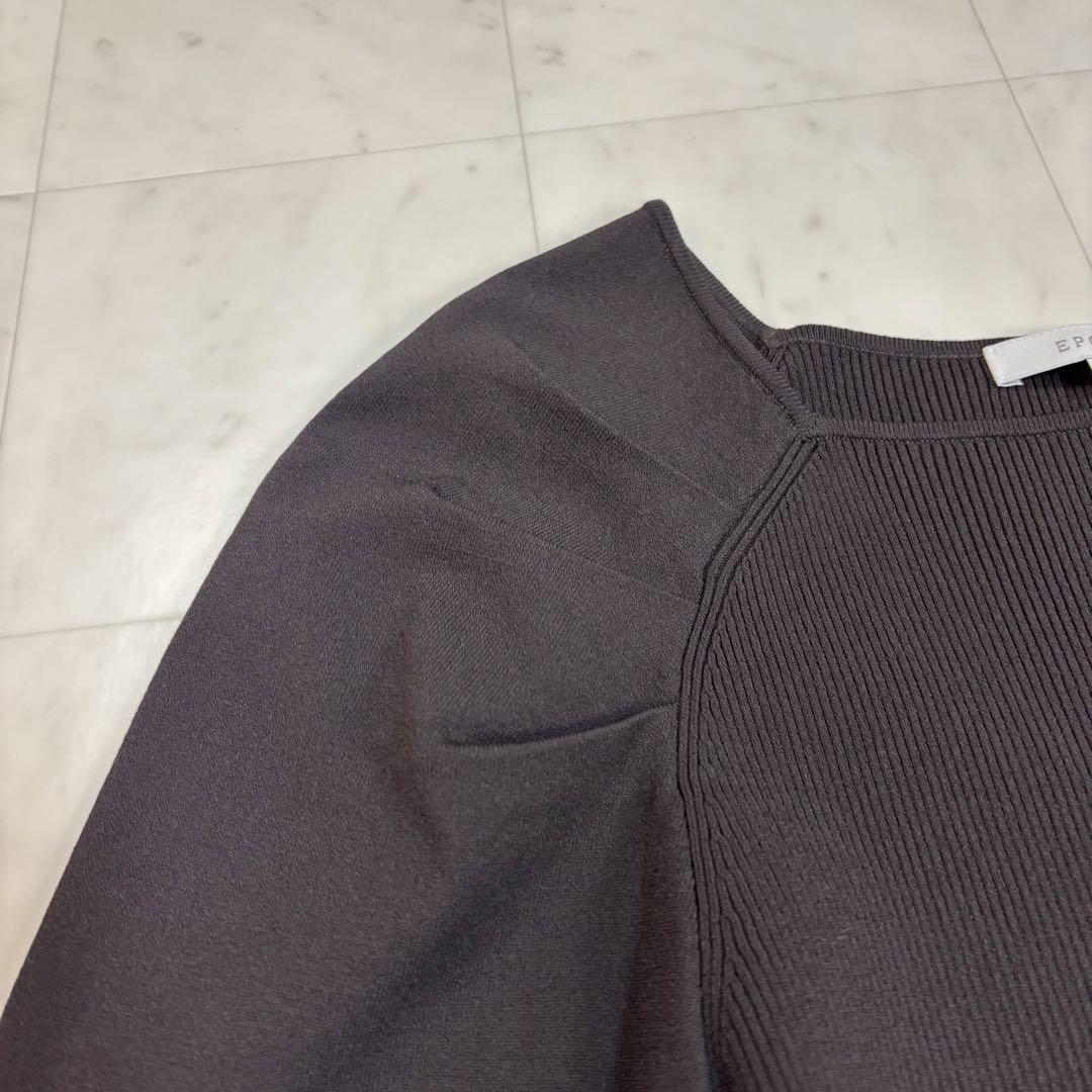 あこ です★ 【La maglia】スクエアネック ニットプルオーバー