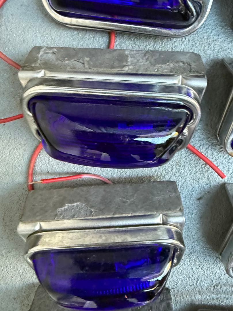 角マーカー（瑠璃色）