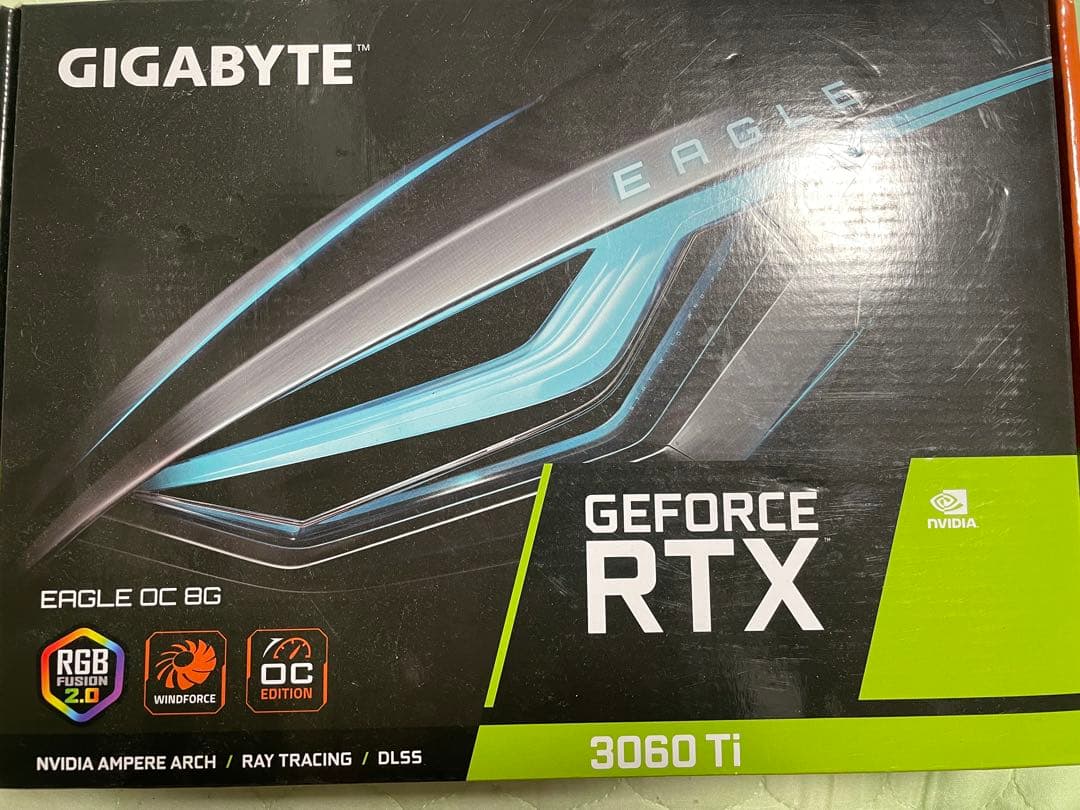 グラフィックボード・グラボ・ビデオカード GIGABYTE GEFORCE RTX 3060 Ti EAGLE OC 8G