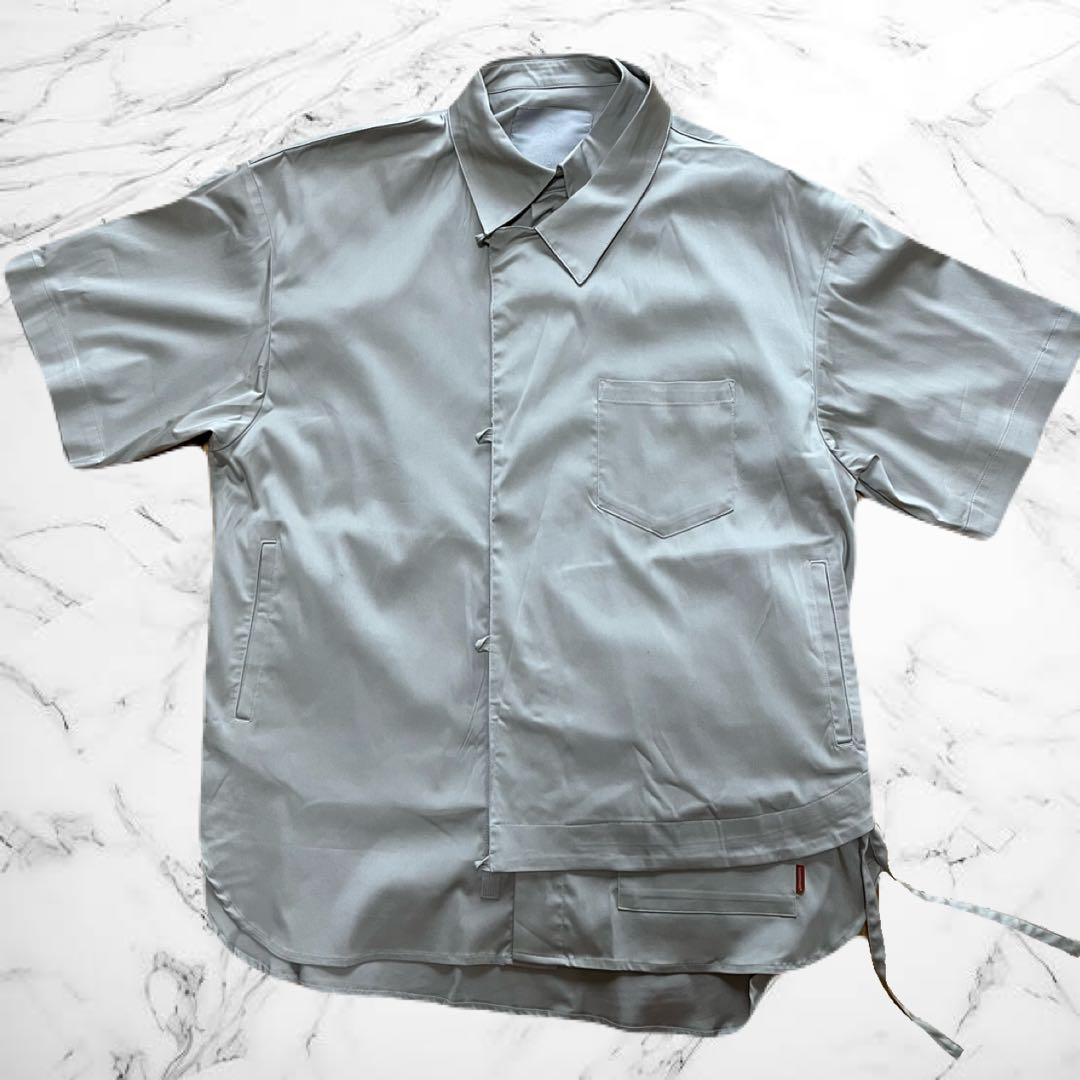 トップス GOOPiMADE GNV-05SoftBox 2-Layer Shirt