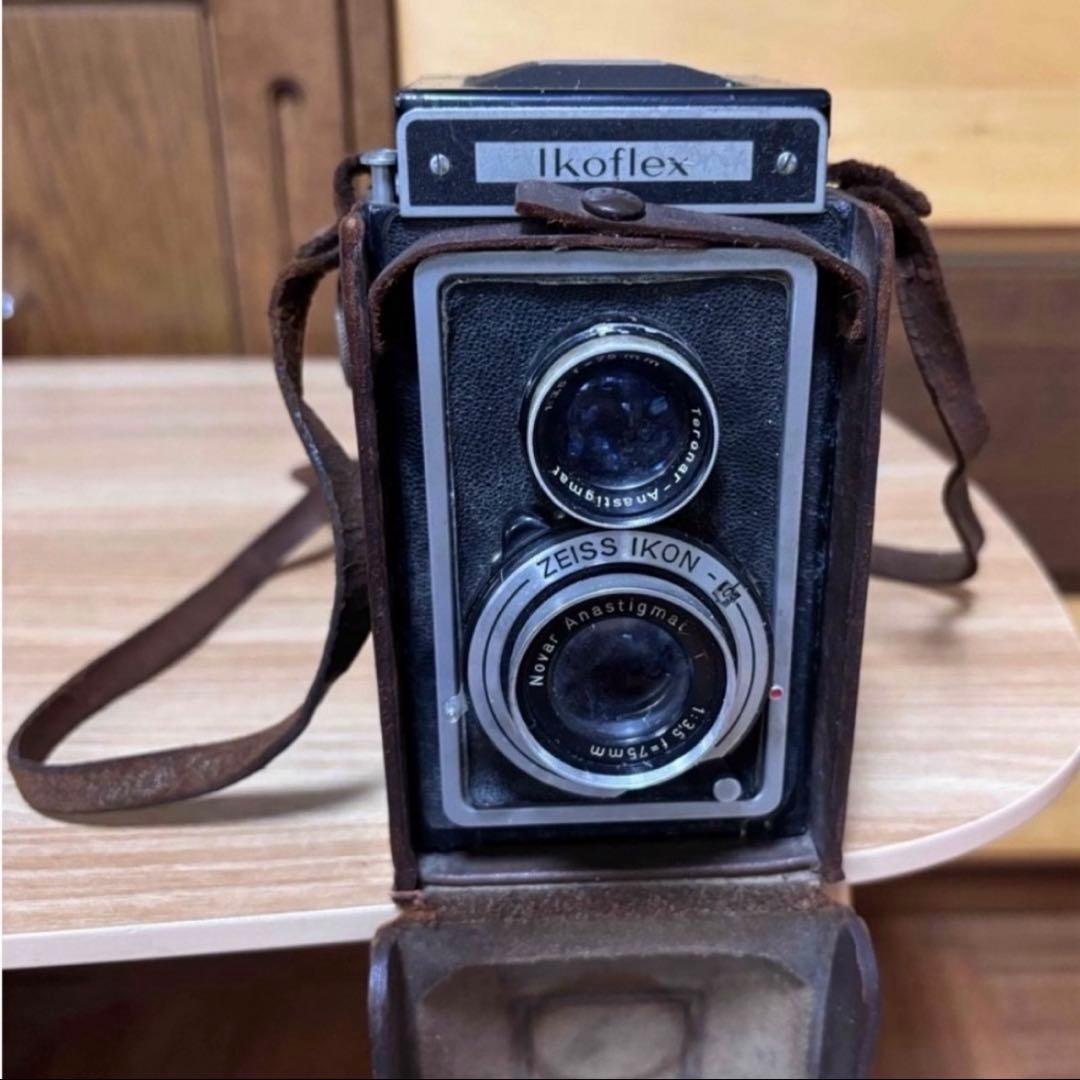昭和　レトロ　カメラ　Ikoflex ジャンク品