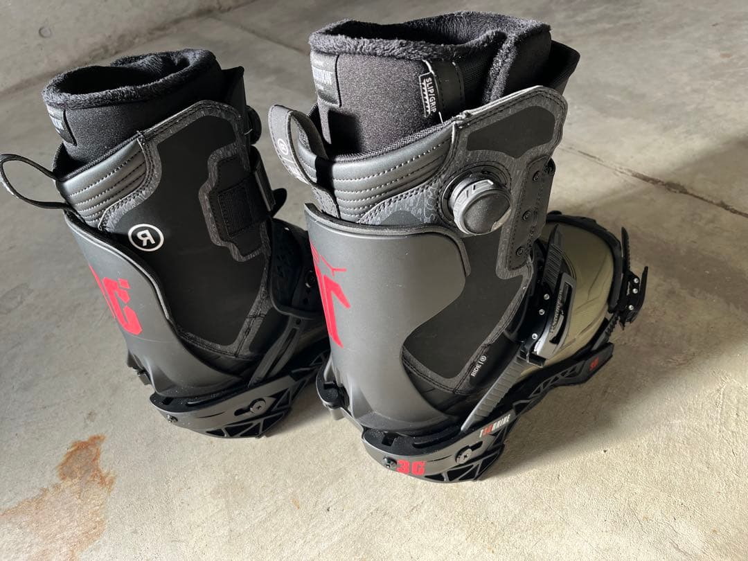 TECHNINE スノーボードビンディング 30 ブラック