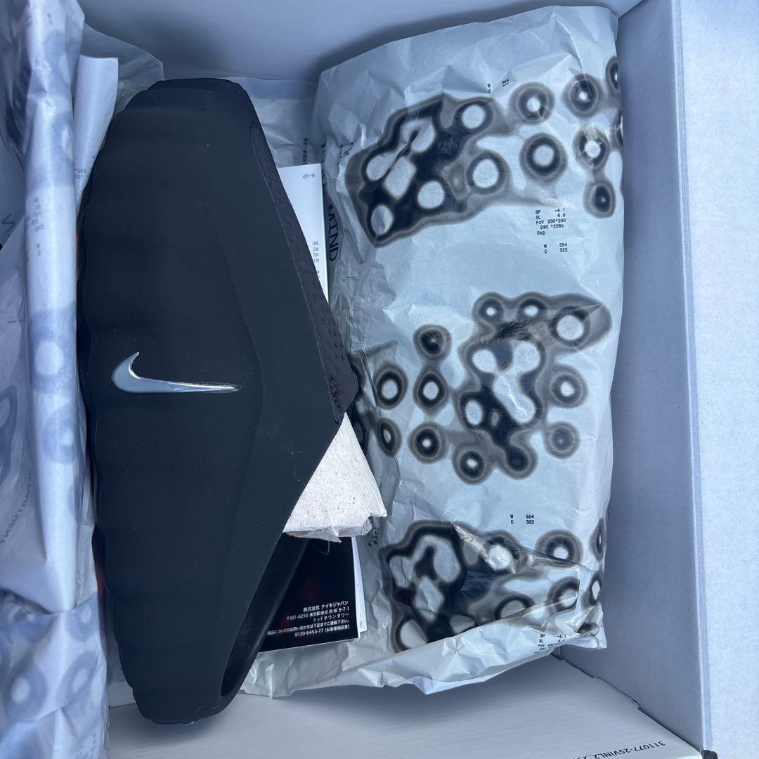 靴 Nike Mind 001 Mules \"Black/Hyper Crimson