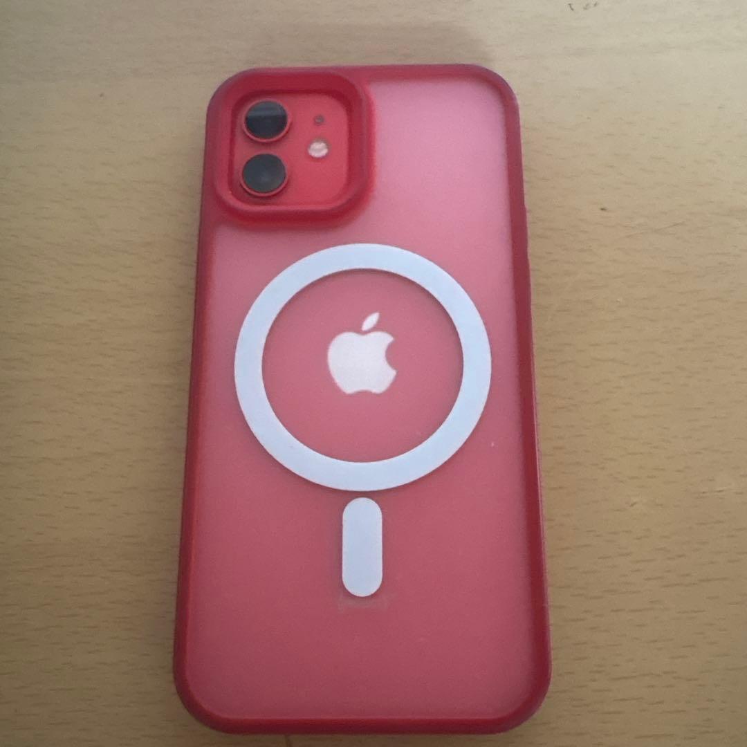 Apple iPhone 12 (レッド) 64GB 本体 + ケース