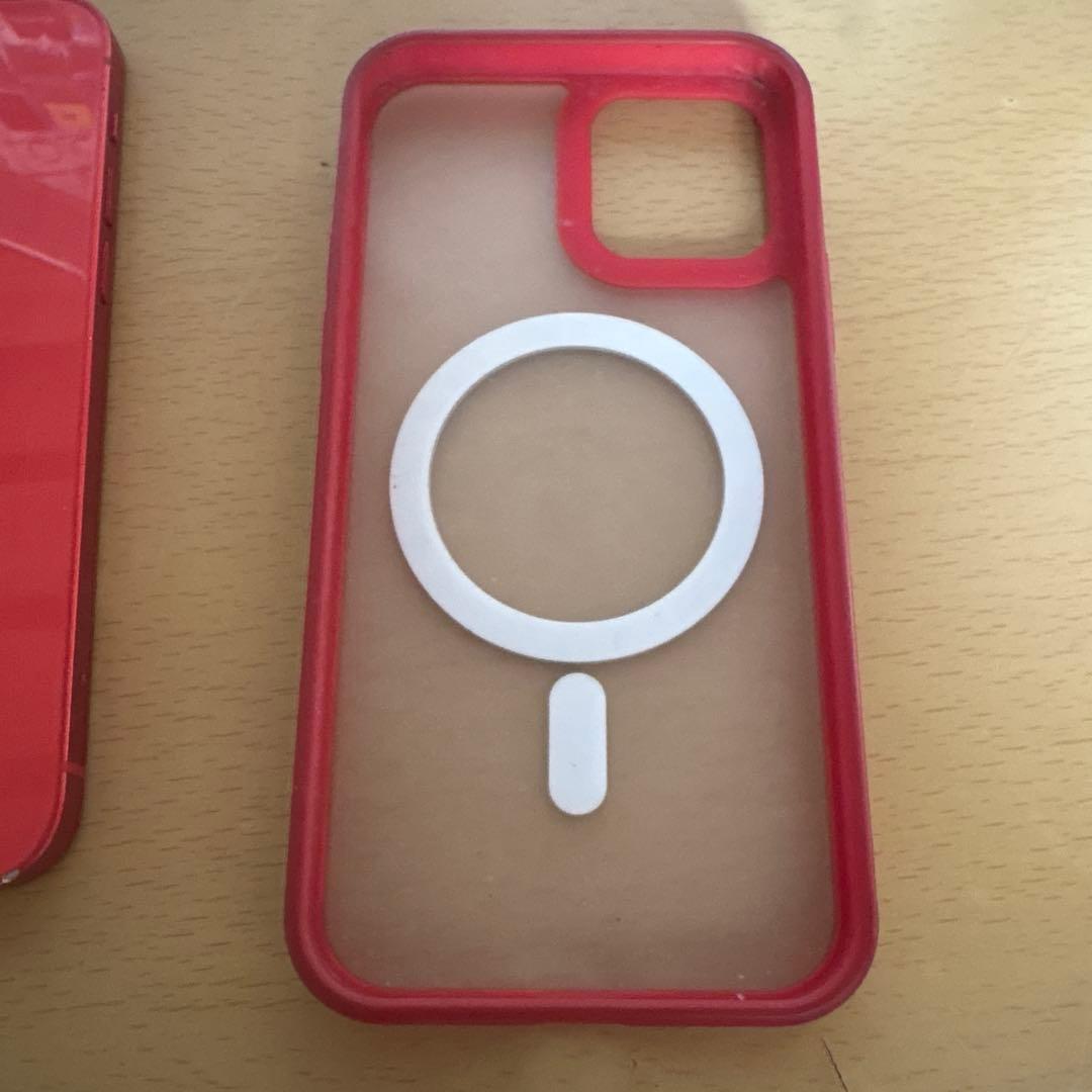 Apple iPhone 12 (レッド) 64GB 本体 + ケース