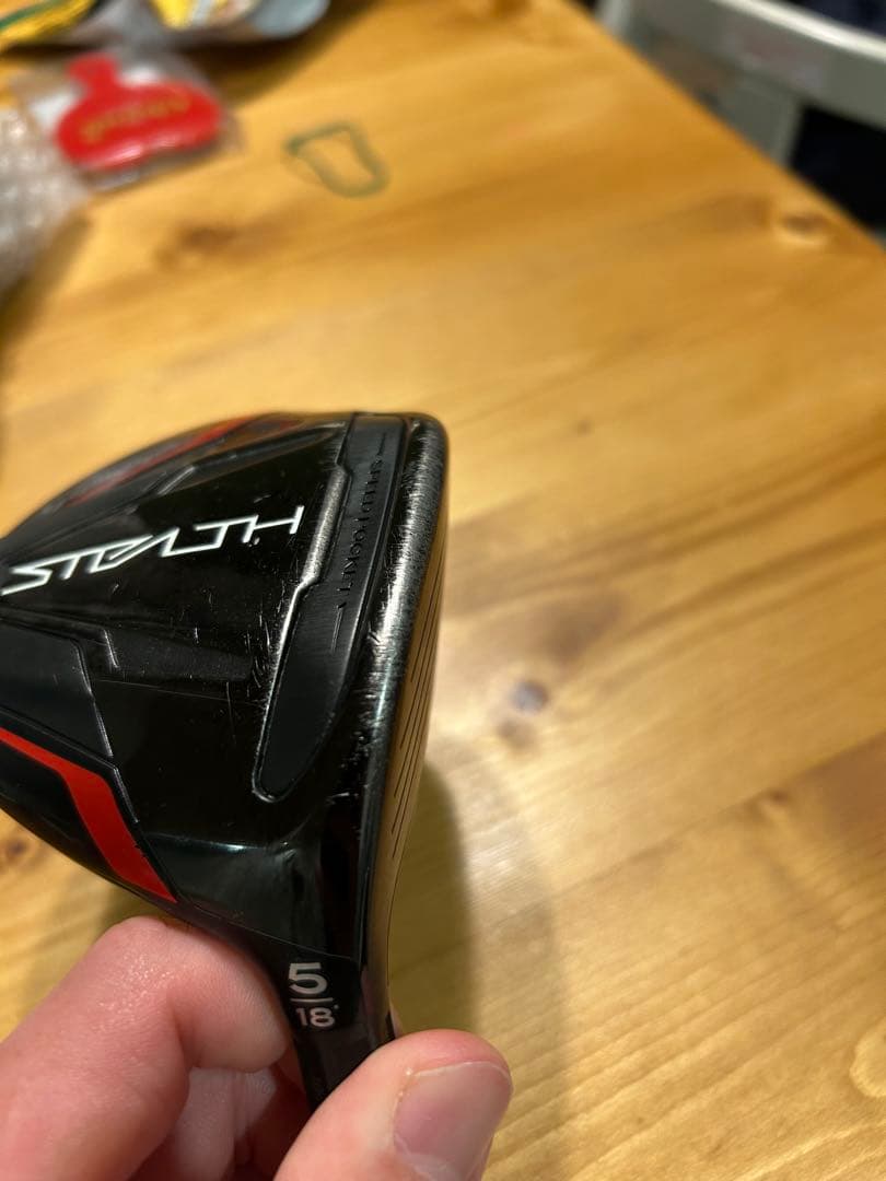 TaylorMade STEALTH 5W 18度 メンズフェアウェイウッド