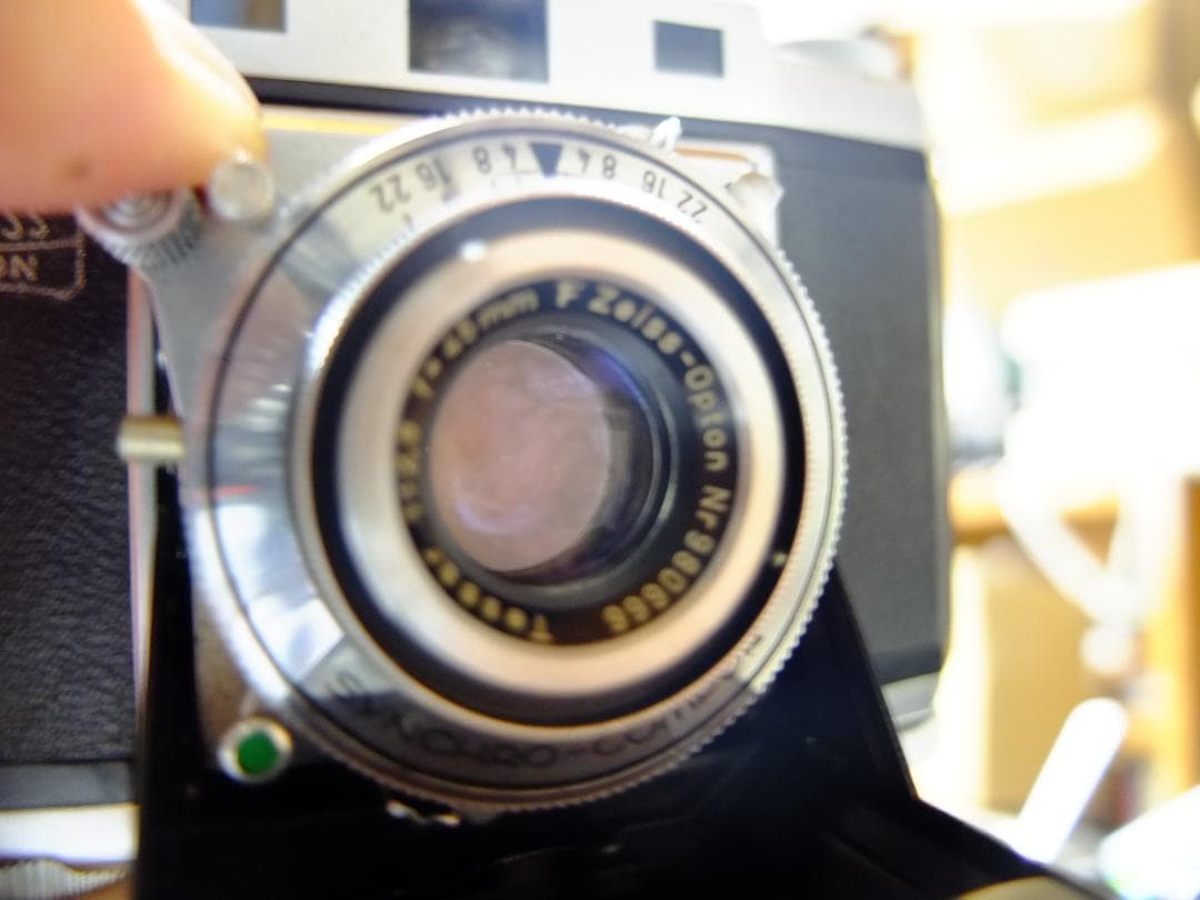 【実写確認整備品】コンティナⅡ／Zeiss-Optonテッサー45mmf2.8付