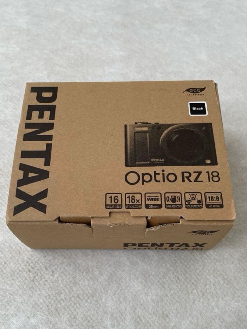 【新品】PENTAX Optio RZ18 ブラック