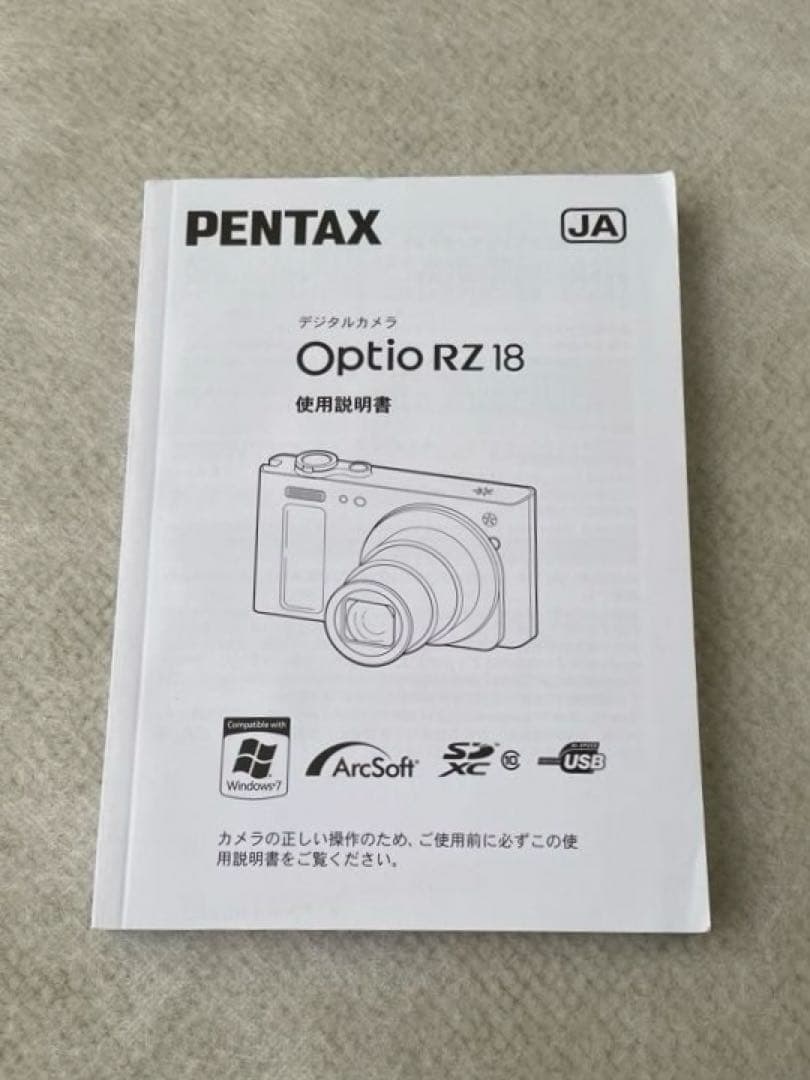 【新品】PENTAX Optio RZ18 ブラック
