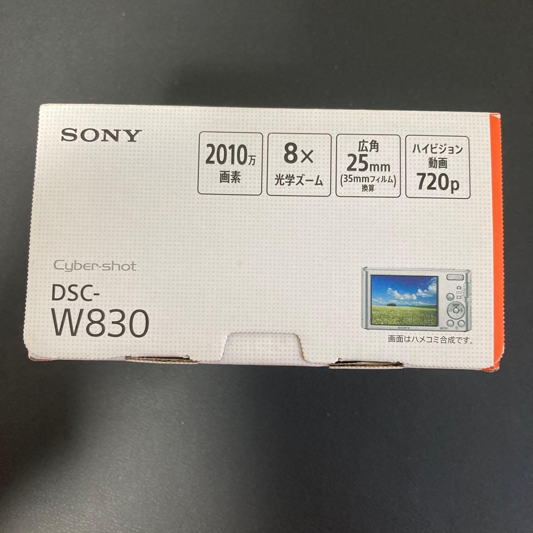 新品　ソニー　SONY　デジカメ　サイバーショット　Cyber　DSC-W830