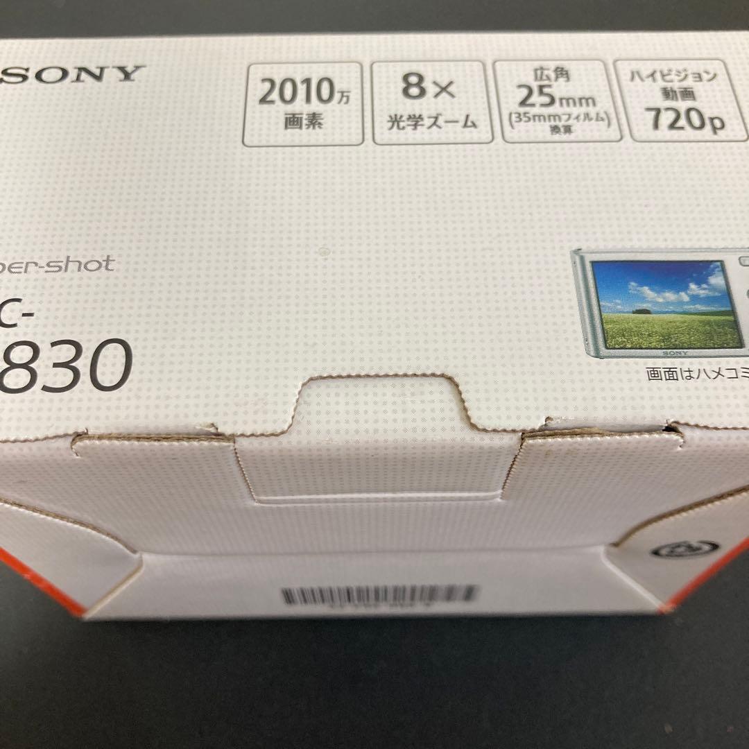 新品　ソニー　SONY　デジカメ　サイバーショット　Cyber　DSC-W830