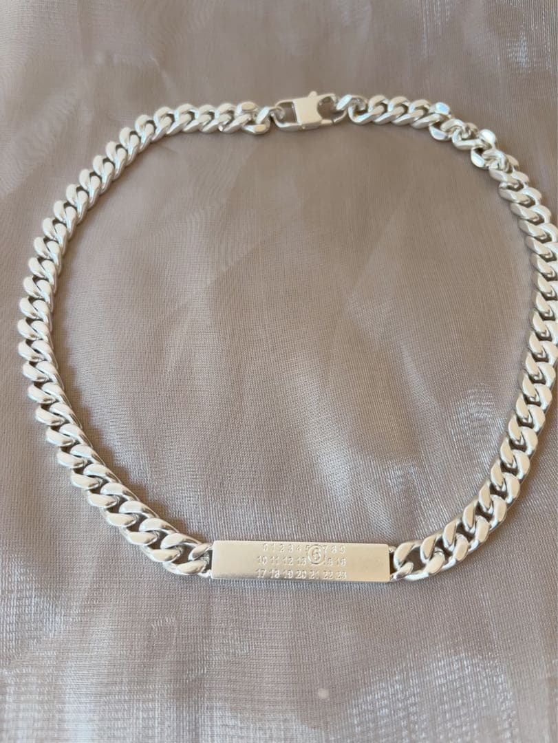 mm6 maison margiela 真鍮ネックレスペンダント