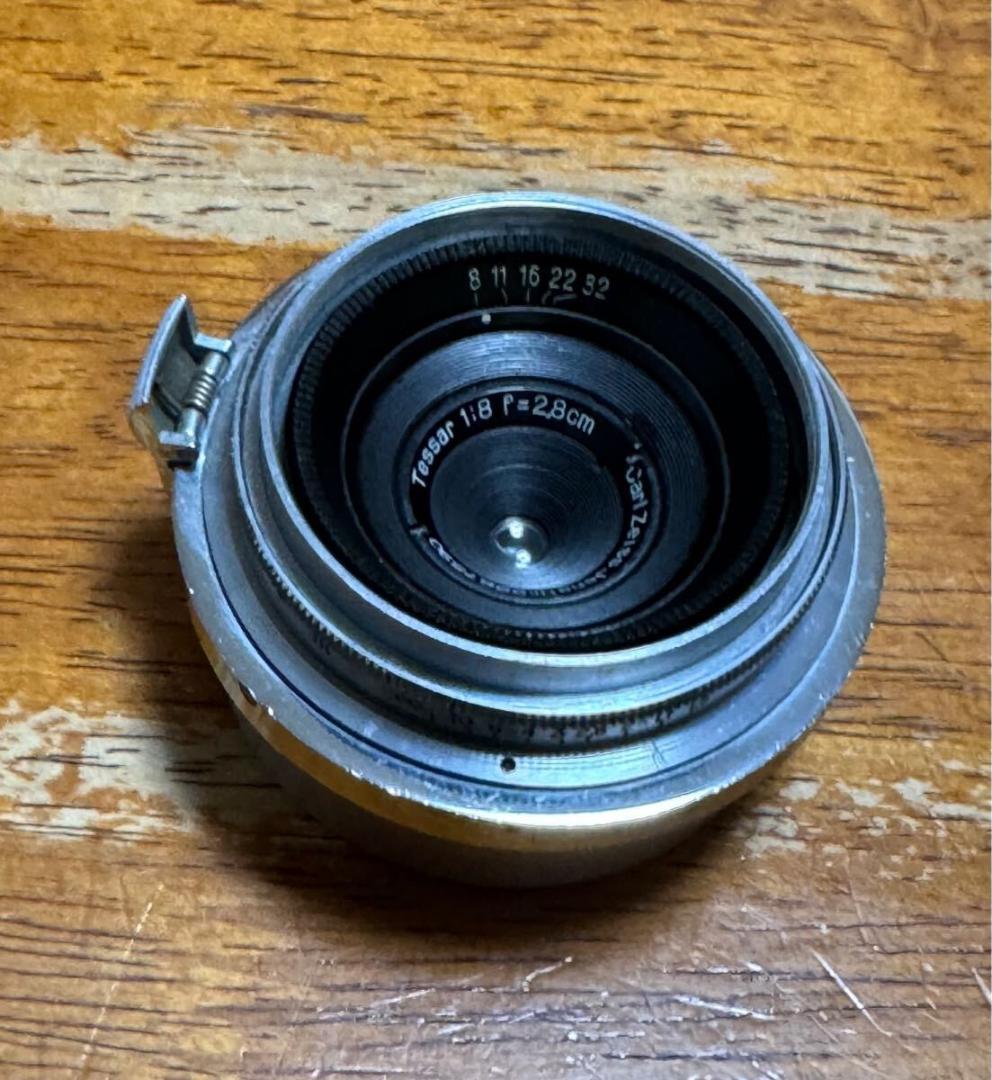 本*人様 実写テスト済　CarlZeissJena　Tessar2.8cmF8