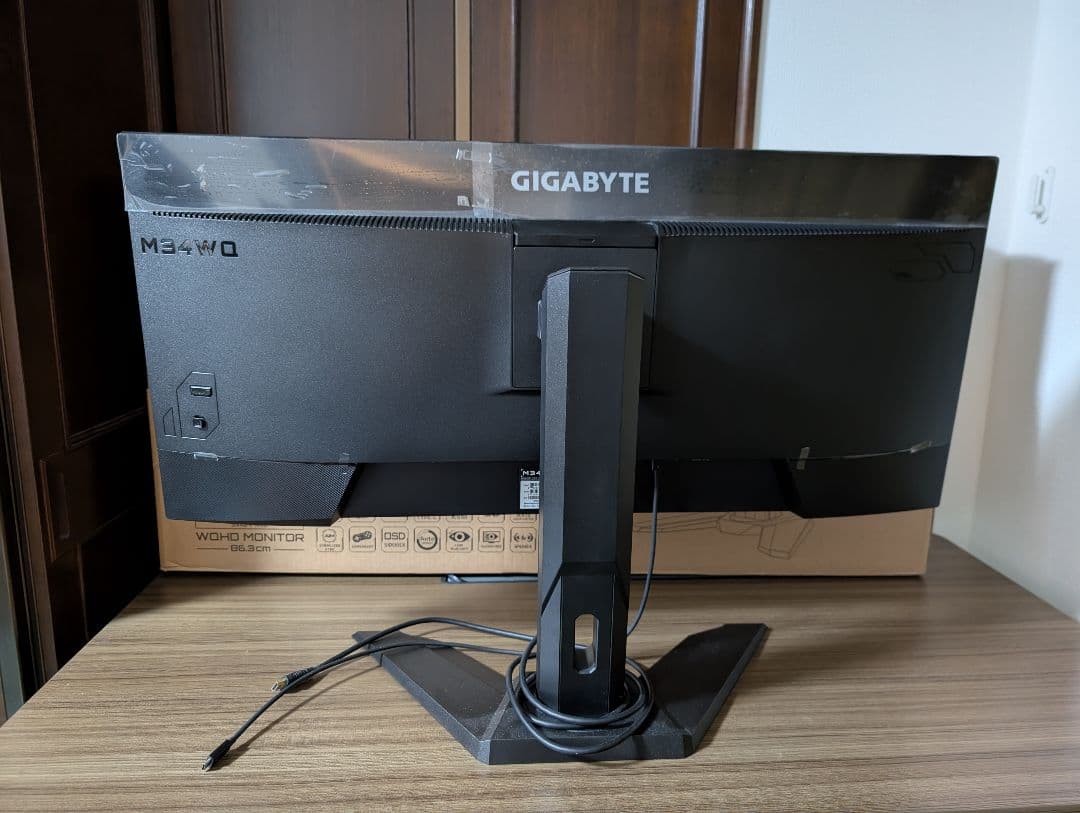 ディスプレイ・モニター本体 GIGABYTE M34WQ 3440x1440 144Hz
