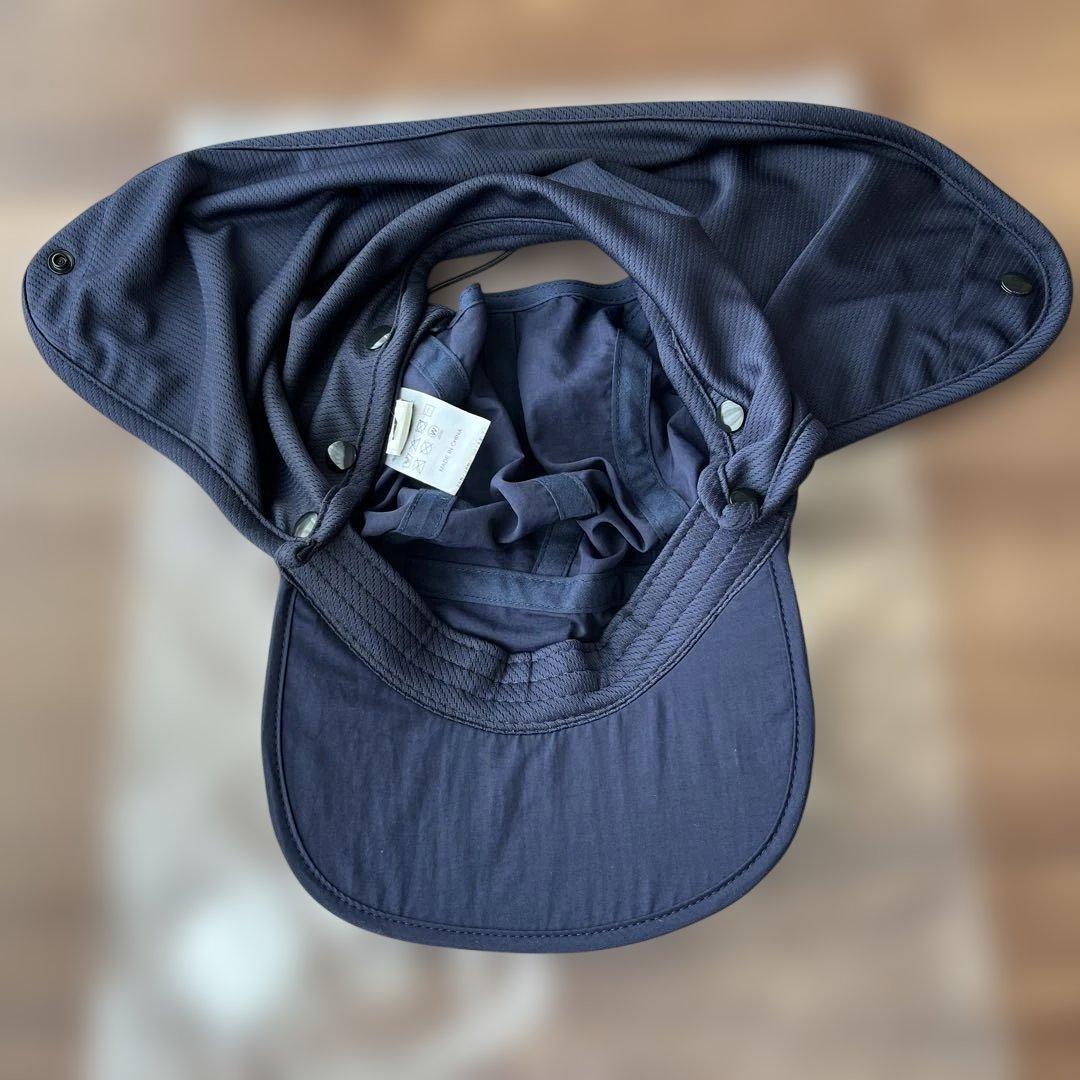 VAKT. HIYOKE / NAVY バクト　キャップ　ネイビー　ステッカー