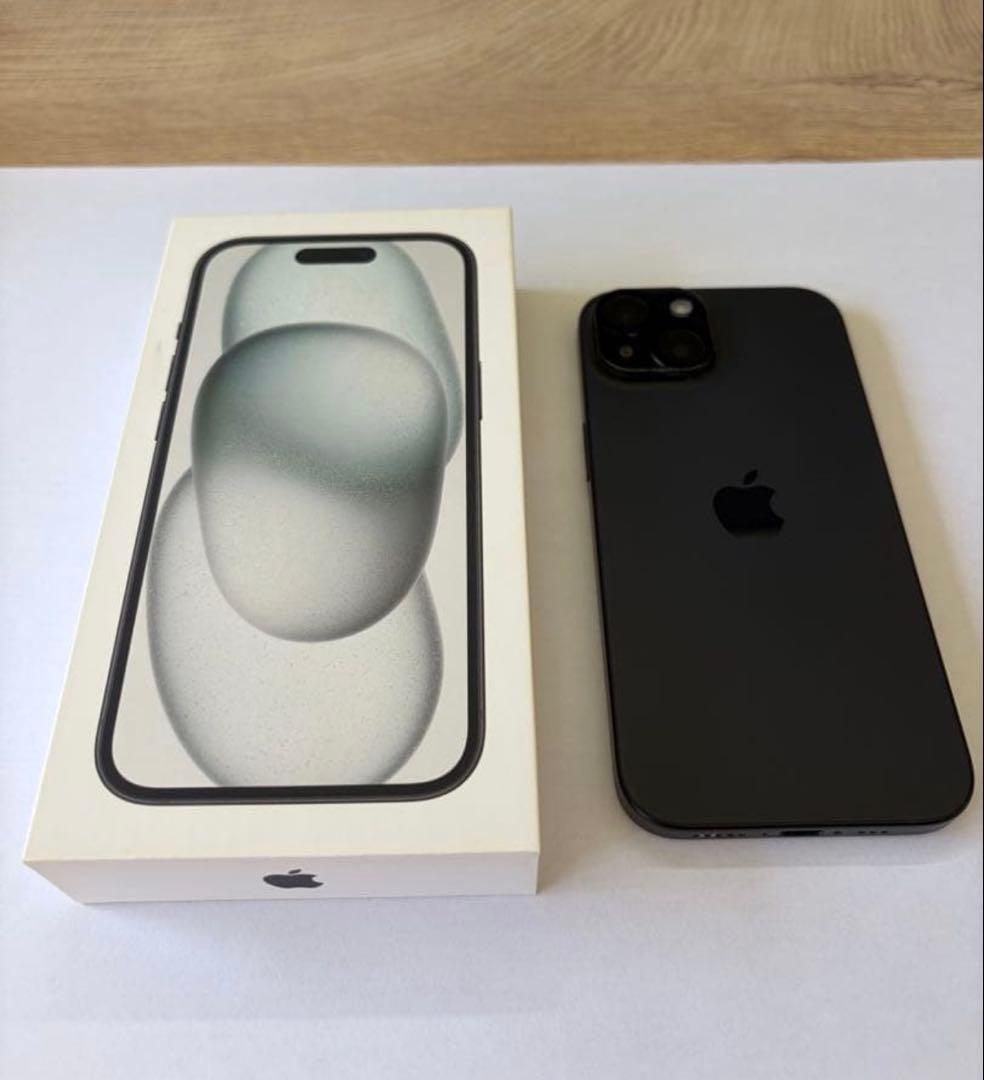 【破格・早い者勝ち】iPhone 15 ブラック 128GB