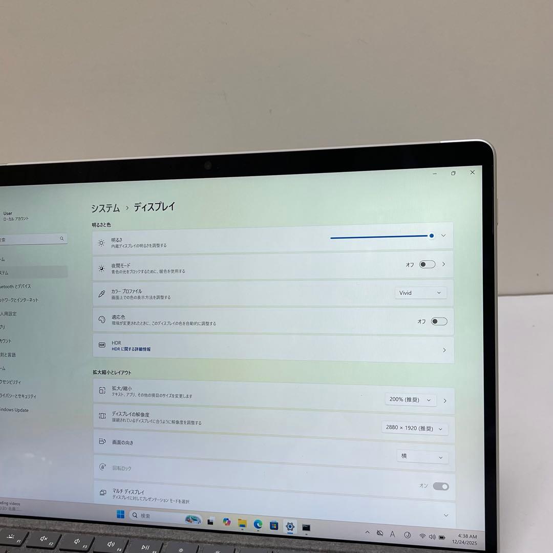 Windowsノート本体 #671 Surface Pro 8 i7-1185G7 32GB SSD1TB