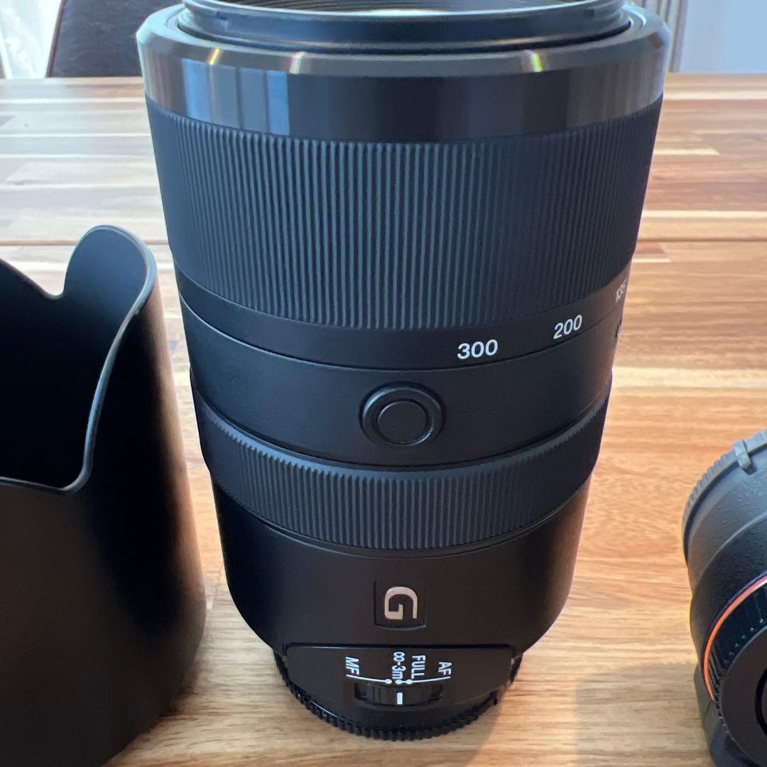 SONY SAL70300G + マウントアダプタLA-EA3