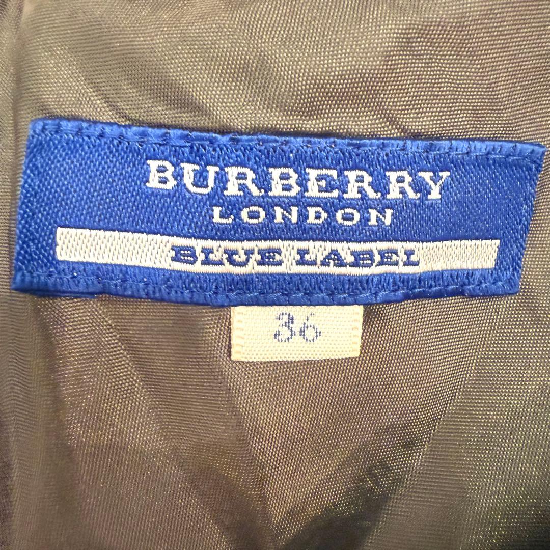 RT-146655  バーバリーブルーレーベル ノバチェック ワンピース