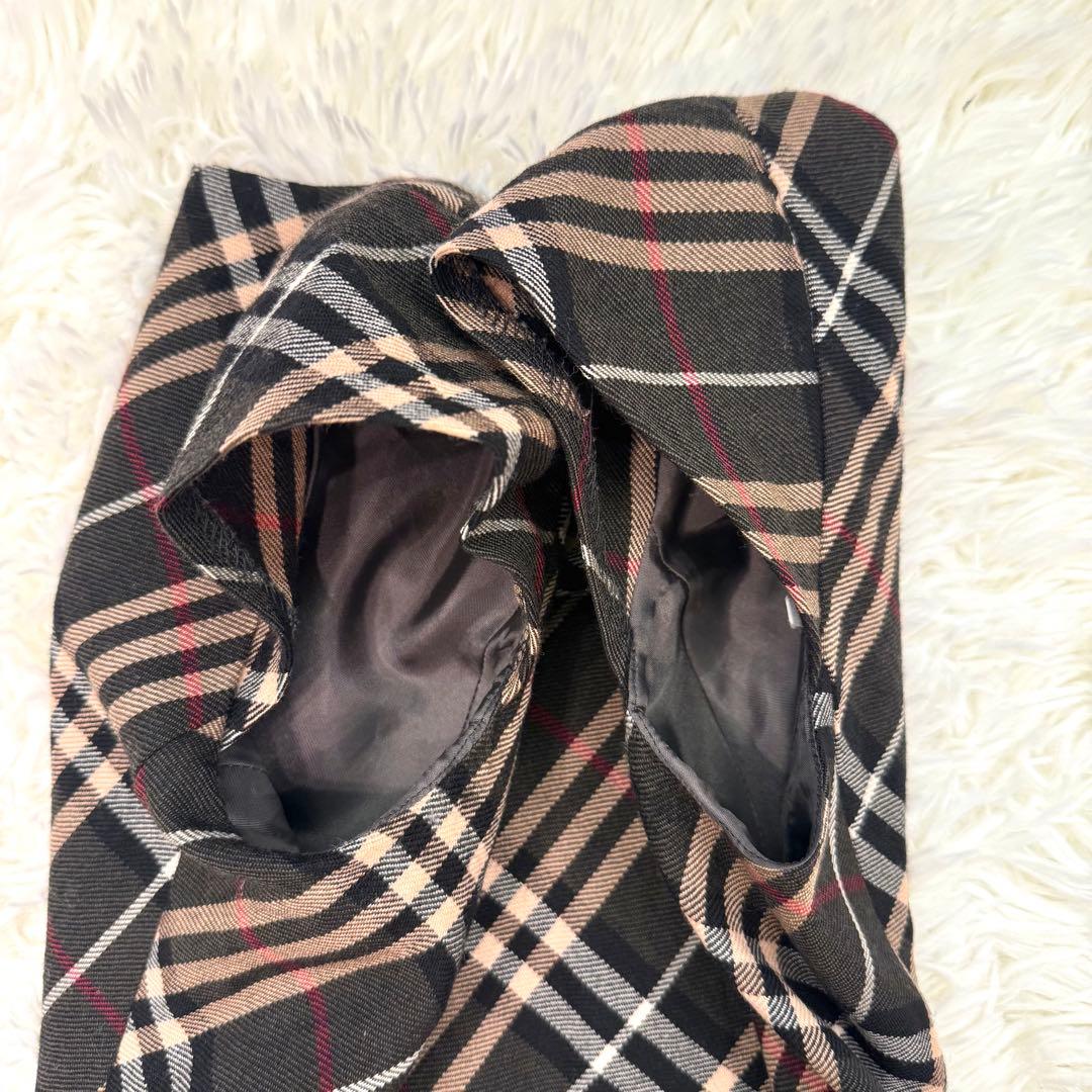 RT-146655  バーバリーブルーレーベル ノバチェック ワンピース