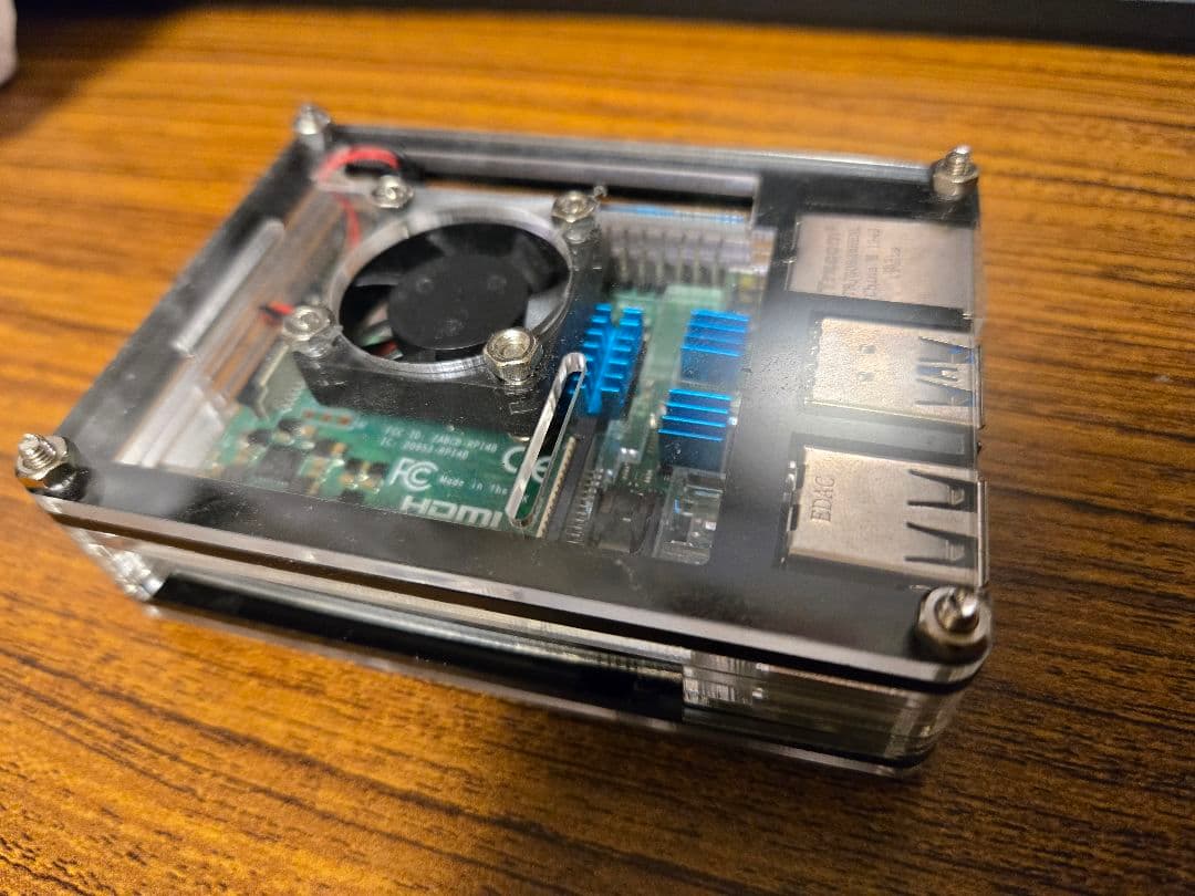 ミニPC Raspberry pi4 model b 8GB