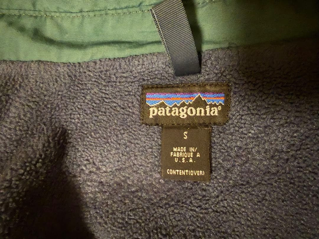 ジャケット・アウター PATAGONIA OXFORD SHELLED CAPILENE SPUCE