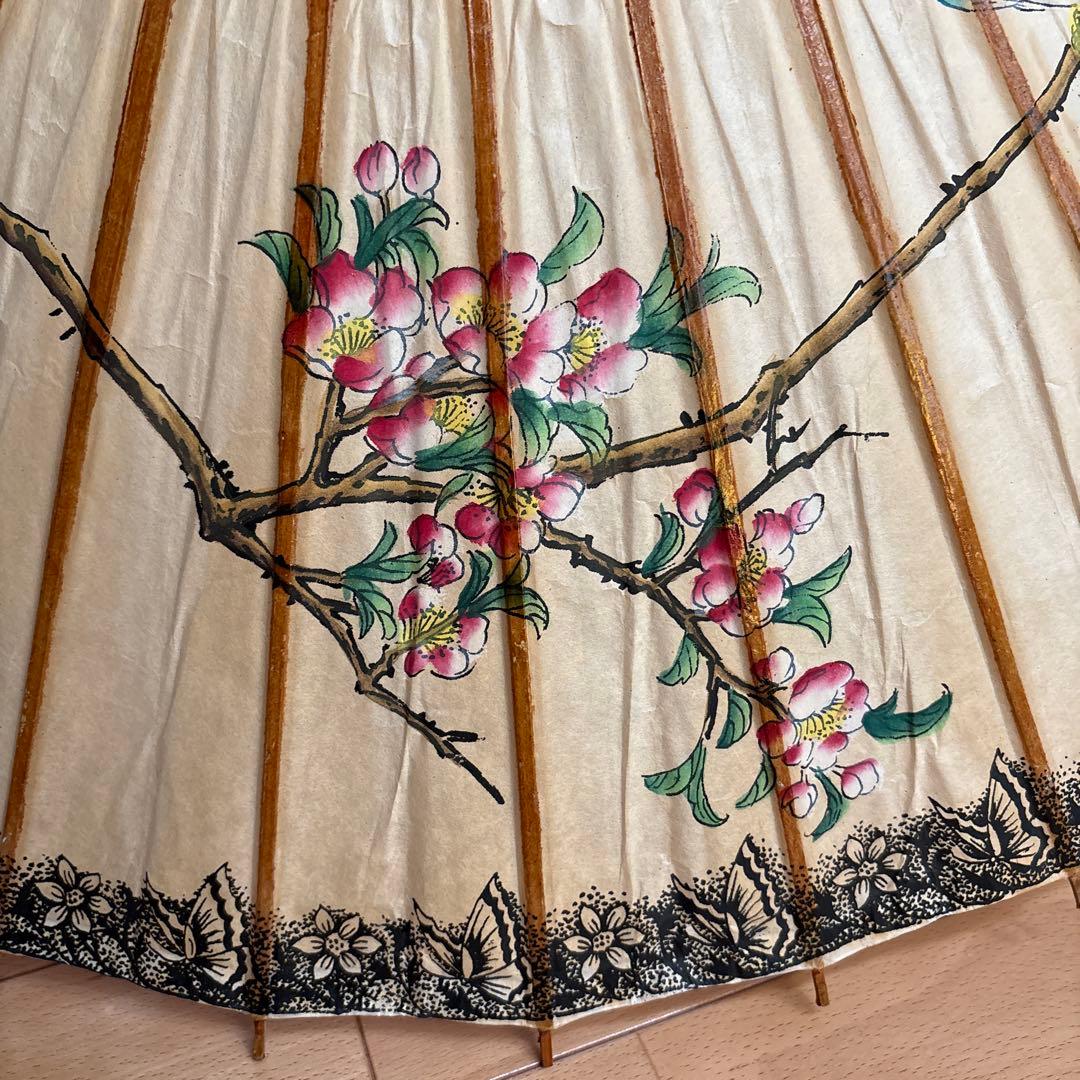 フランス　アンティーク　ヴィンテージ　傘　蛇目傘