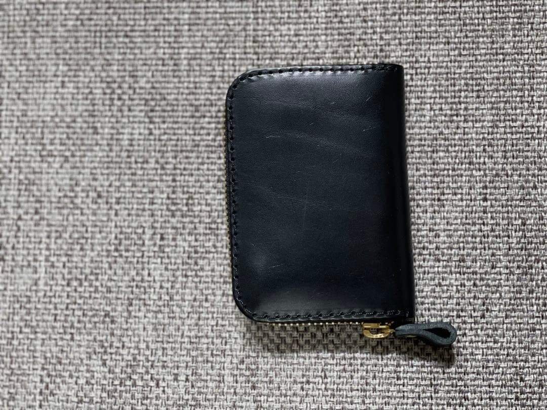希少 限定 【ほぼ未使用】Organ フルジップミニ財布 ブラック