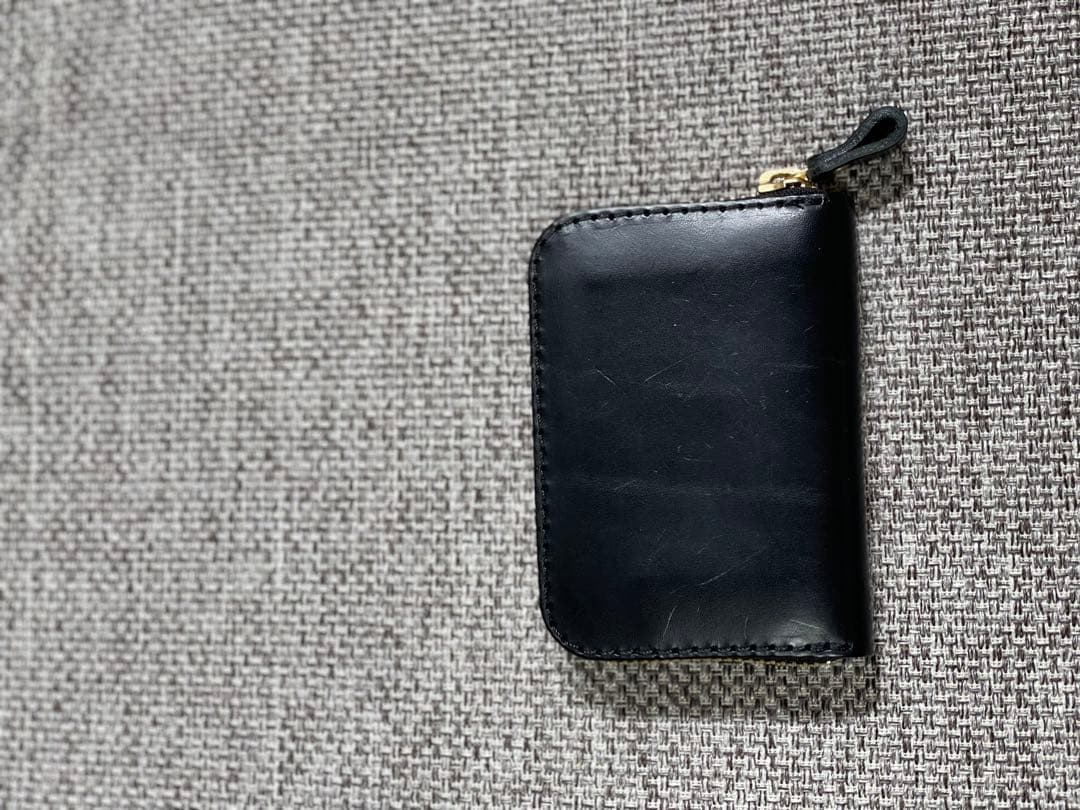 希少 限定 【ほぼ未使用】Organ フルジップミニ財布 ブラック