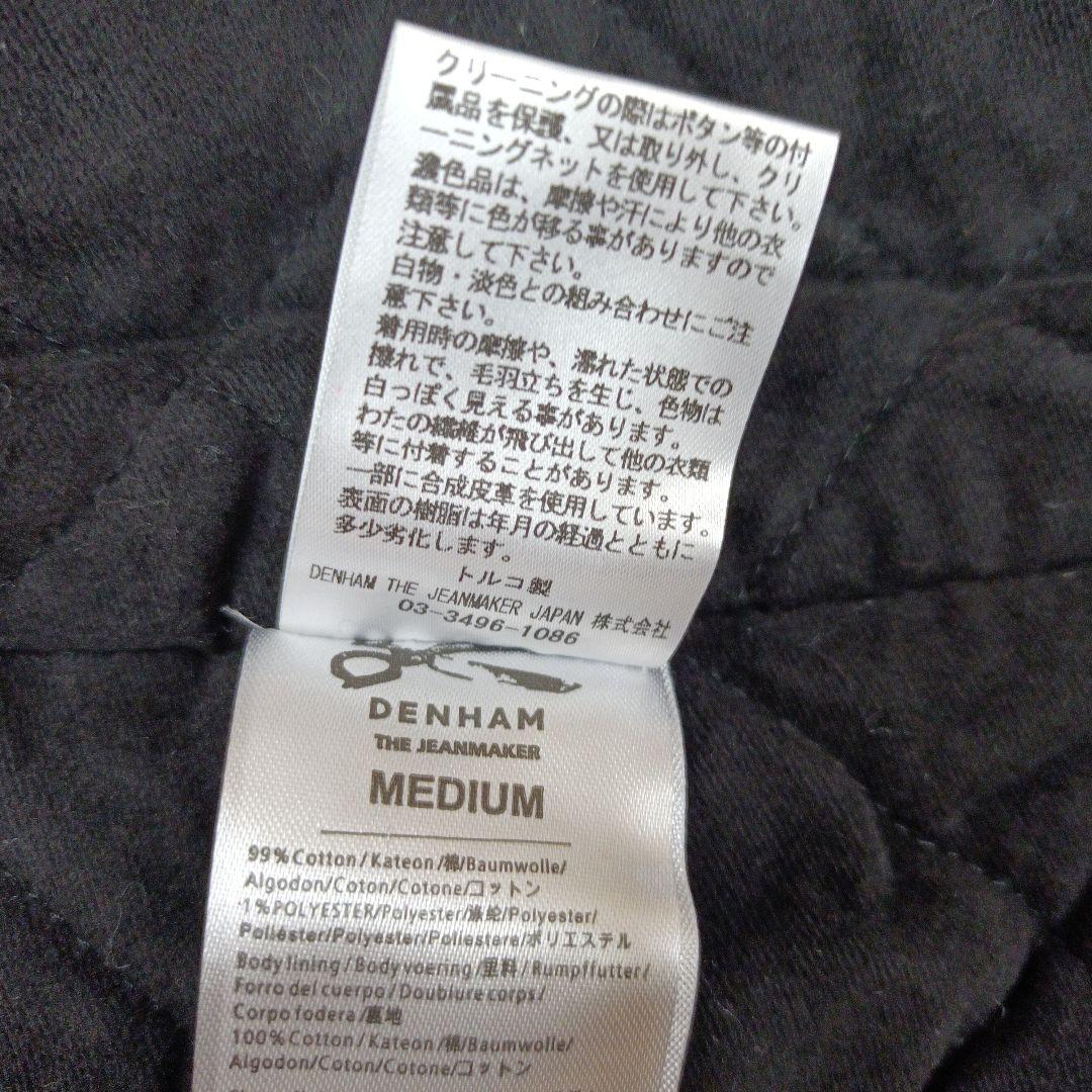 未使用品　DENHAM（デンハム）コート GELMOK CNブラック　Mサイズ