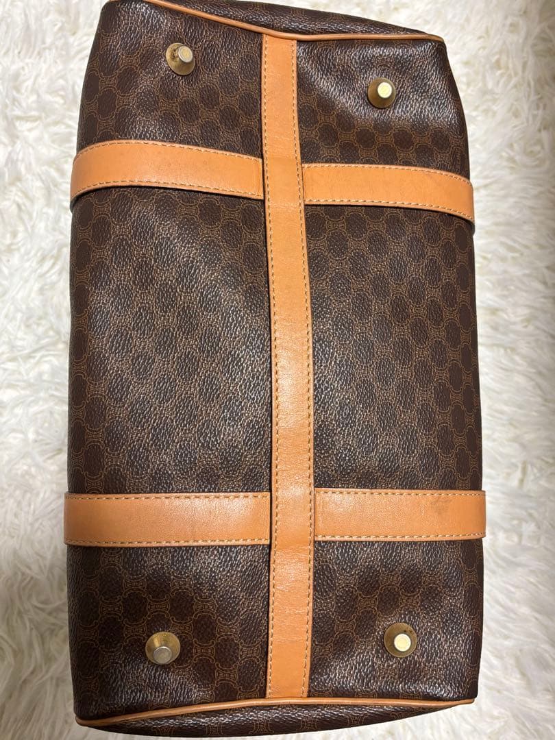 CELINE ブラウン ボストンバッグ