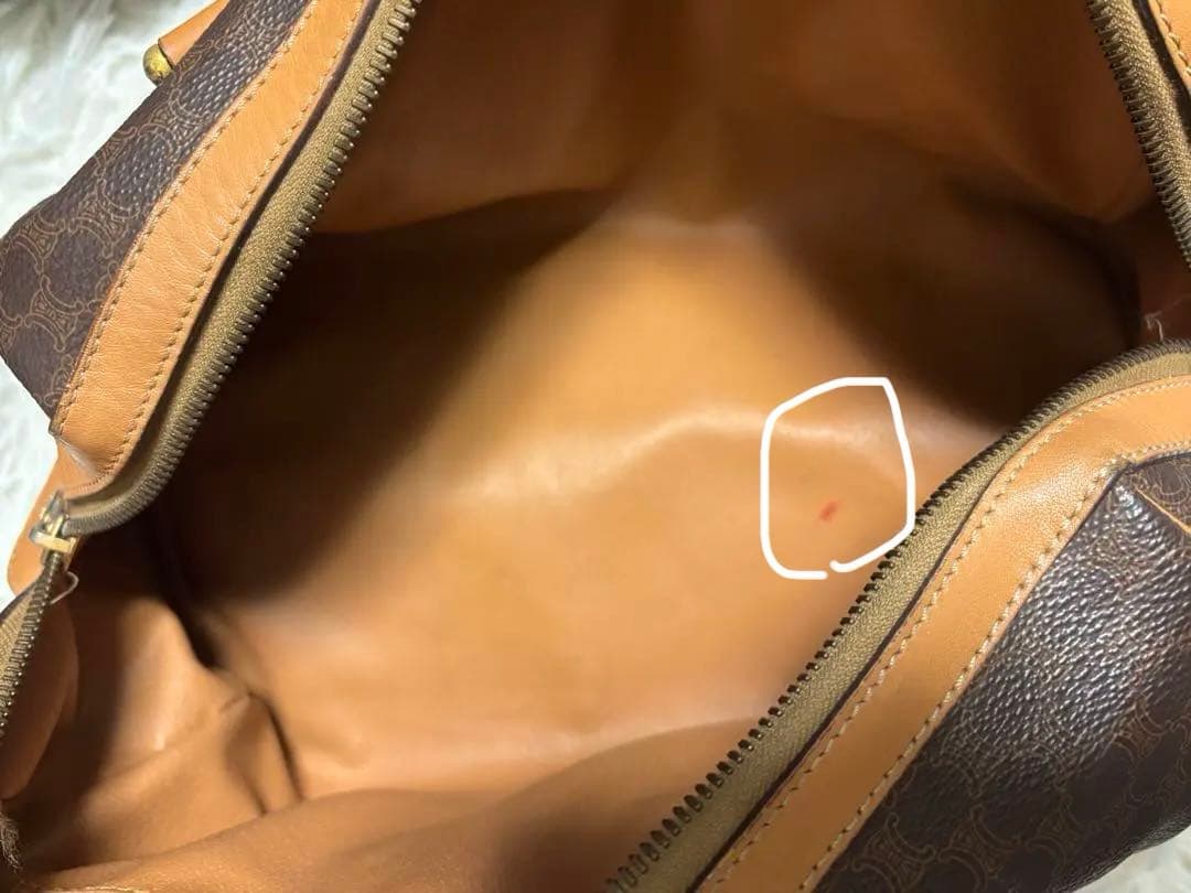 CELINE ブラウン ボストンバッグ