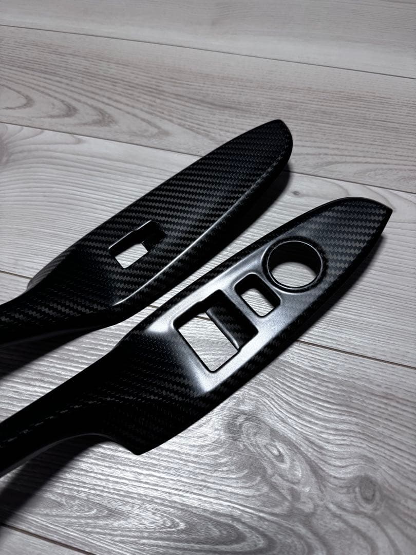 NDロードスター　ドライカーボン　スイッチパネルカバー　貼付け用プライマー付属