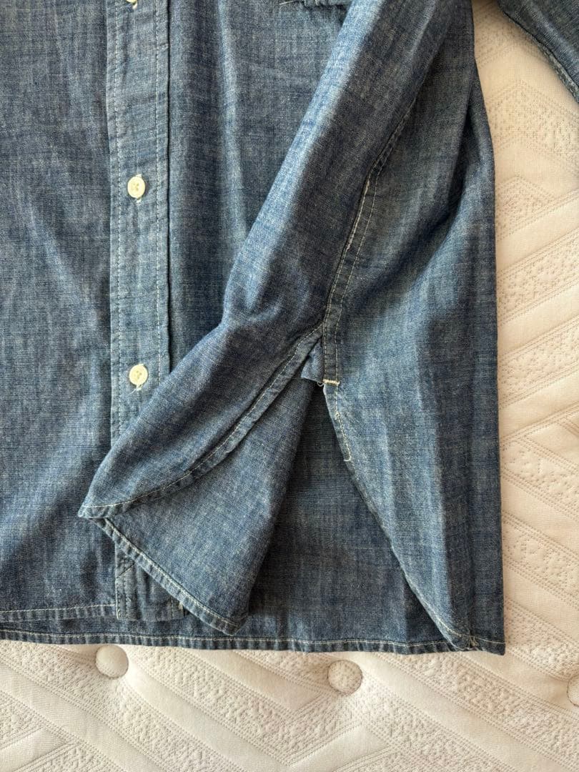 woolrich シャンブレーシャツ L USA製 ガーメンツ ネペンテス