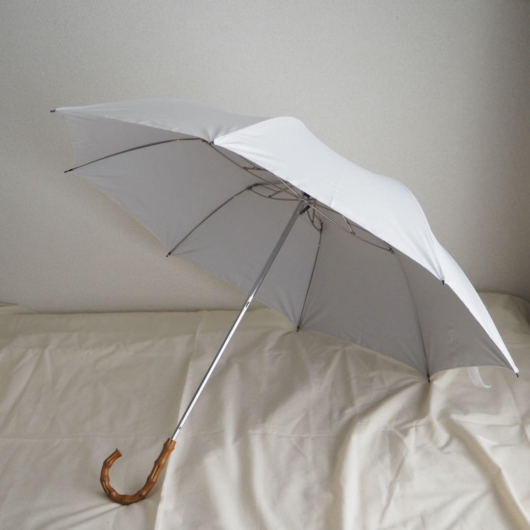 FOX umbrellas 折りたたみ傘 晴雨兼用　ライトグレー