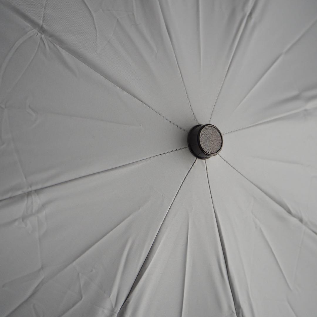 FOX umbrellas 折りたたみ傘 晴雨兼用　ライトグレー