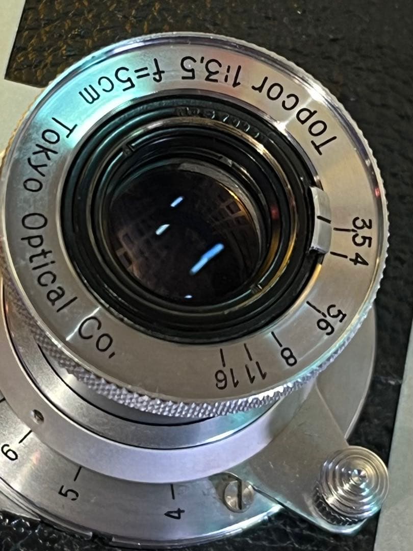 Leica ⅢG Topcor 50mm f3.5付 美品 動作品