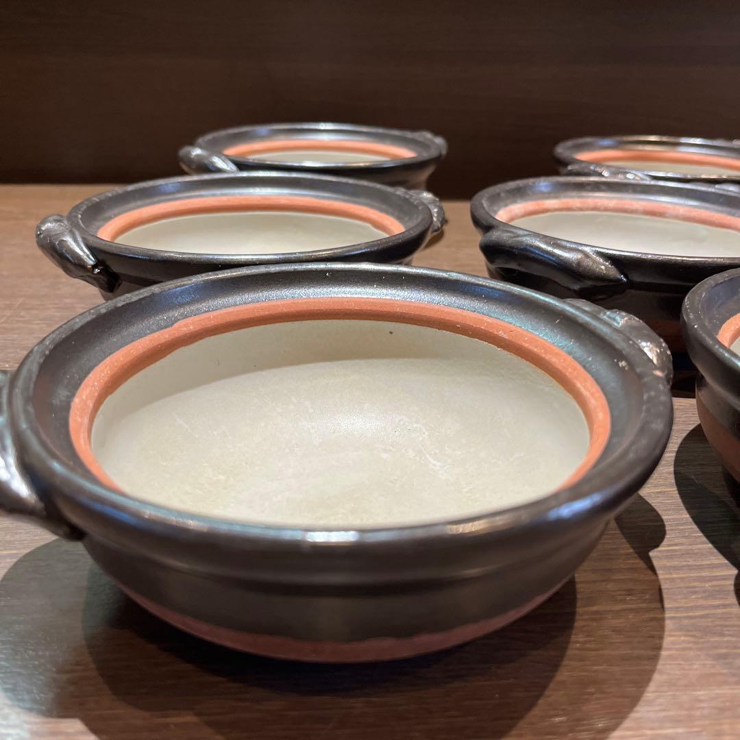 天目5号鍋　1人用土鍋9客