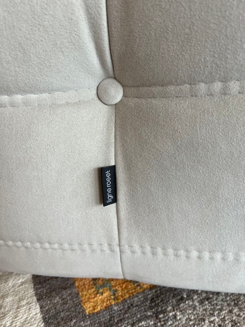 【極美品・保証書有り】Lランク生地 1Pソファー リーン・ロゼ・トーゴ