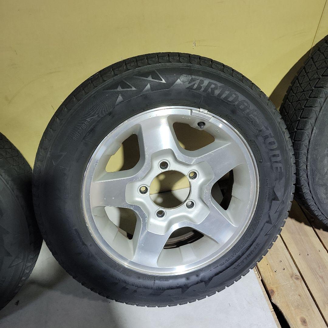 ジムニー　ブリヂストン 16インチ タイヤ・ホイールセット 4本スタッドレス