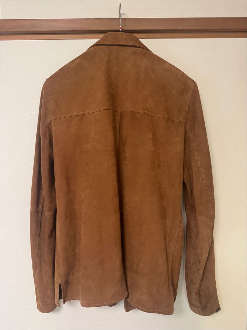 イタリア製EMMETI di Franco スエードジャケット ブラウン