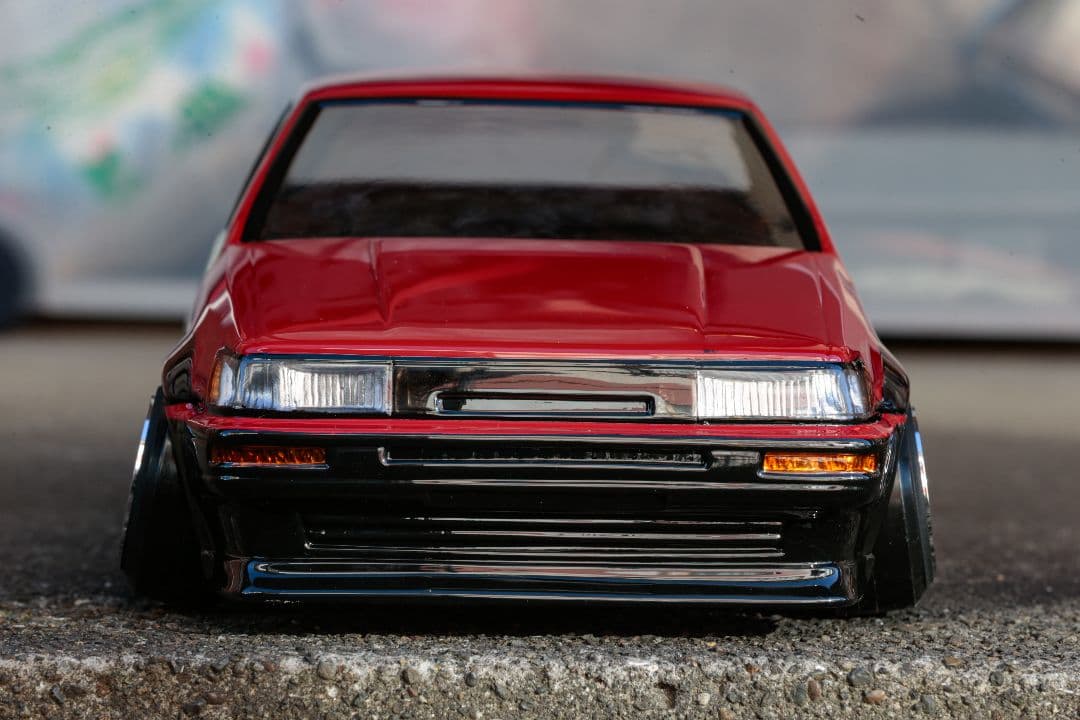 パンドラRC トヨタ AE86 2ドア レビン 塗装済み